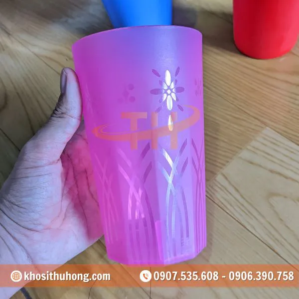 Ly Nhựa Không Quai Nhiều Mẫu