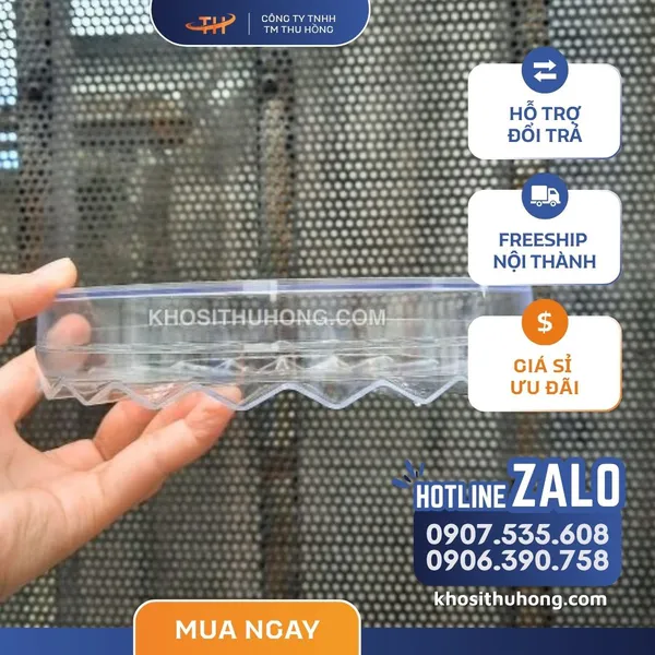 Hộp Mica Nắp Mặt Trời T1375-2