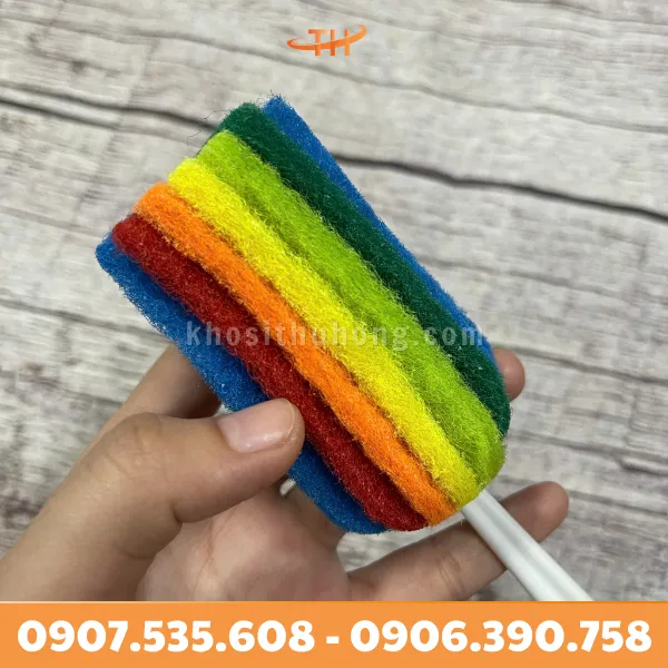 Cây Cọ Rửa Ly 7 Màu
