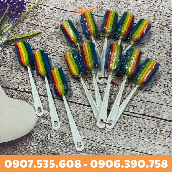 Cây Cọ Rửa Ly 7 Màu