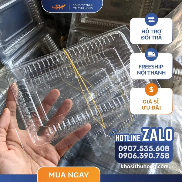 Hộp Nhựa PET H50
