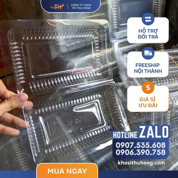 Hộp Nhựa PET H50
