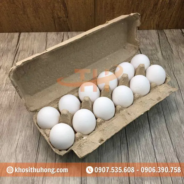 Hộp Giấy Đựng Trứng 12 Quả
