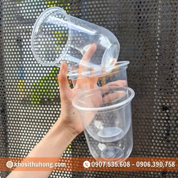 Ly Nhựa PP Đáy Bầu - 360ml, 500ml, 700ml, 1000ml