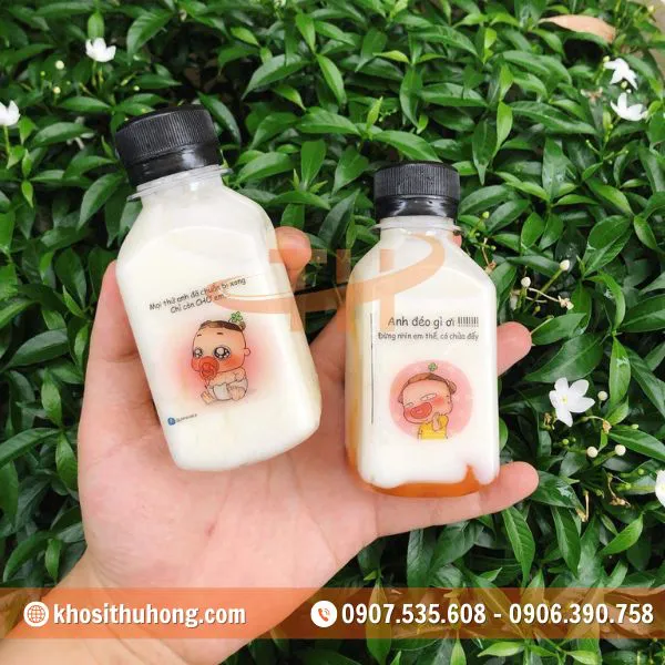 Chai Nhựa Vuông 120ml