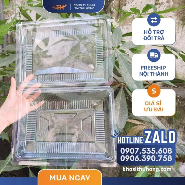 Hộp Nhựa Đồng Tiền 1kg