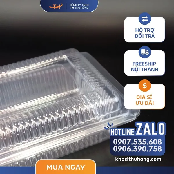 Hộp Nhựa PET H50