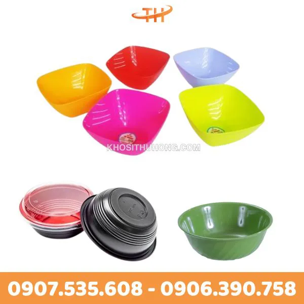 Tô nhựa gia dụng