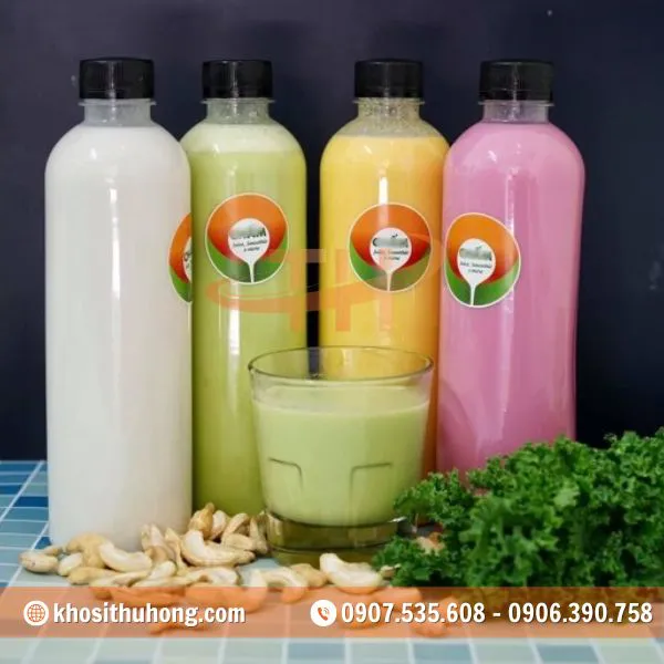 Chai Nhựa Tròn Cao 500ml Miệng Nhỏ