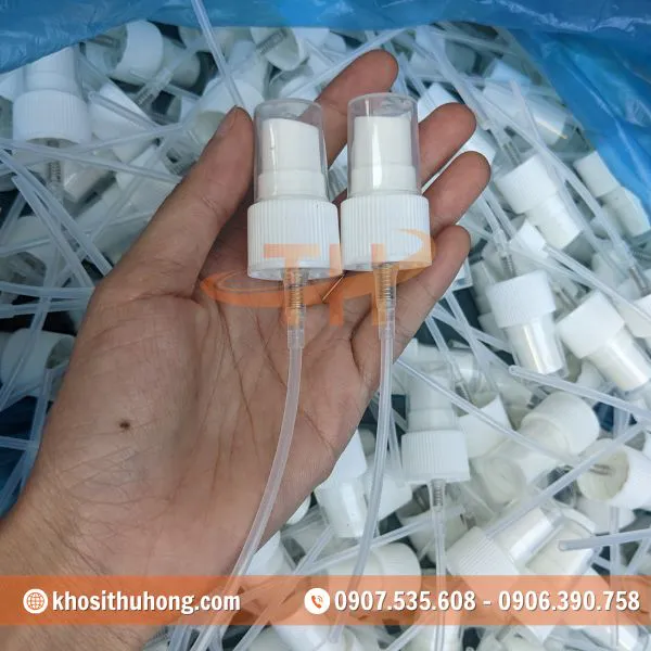 Chai Nhựa PET Xịt Phun Sương - 5ml, 10ml, 15ml, 20ml, 25ml, 30ml, 50ml, 80ml, 100ml, 200ml