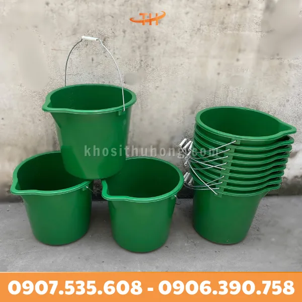 Xô Nhựa Miệng Phễu 18L