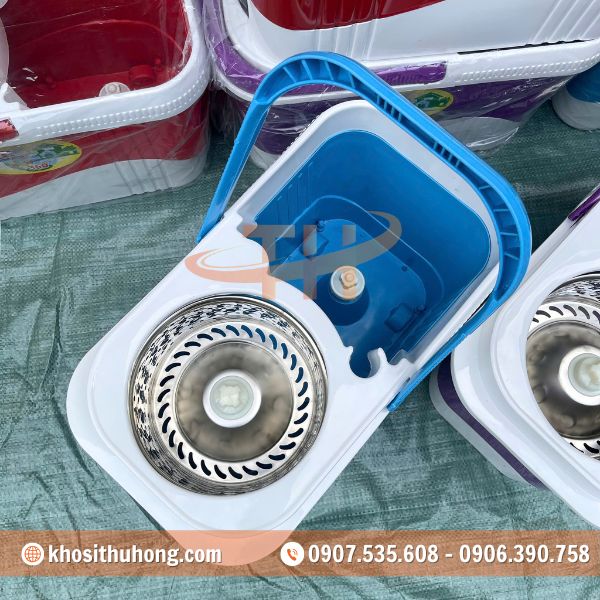 Thùng có chất liệu nhựa PP cao cấp và lồng vắt inox không gỉ Thùng có chất liệu nhựa PP cao cấp và lồng vắt inox không gỉ