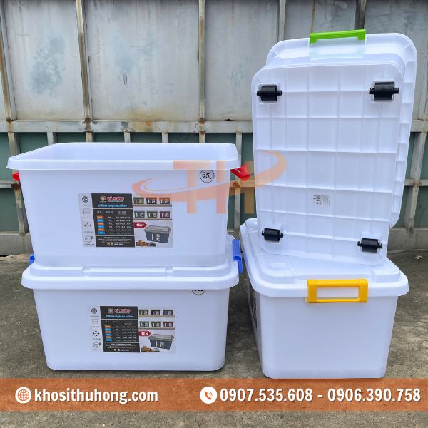 Thùng nhựa đa năng với nhiều công dụng khác nhau Thùng nhựa đa năng với nhiều công dụng khác nhau