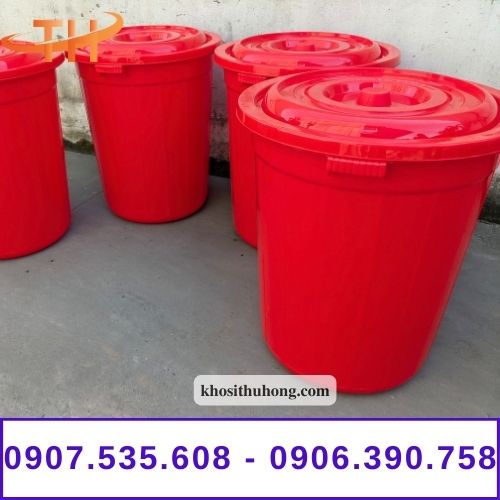 Thùng nhựa tròn giá sỉ
