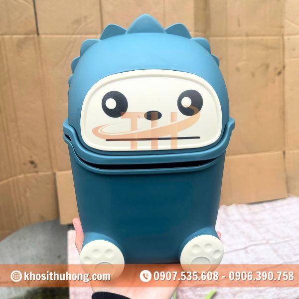 Thùng rác được mô phỏng theo hình dáng các con vật dễ thương Thùng rác được mô phỏng theo hình dáng các con vật dễ thương