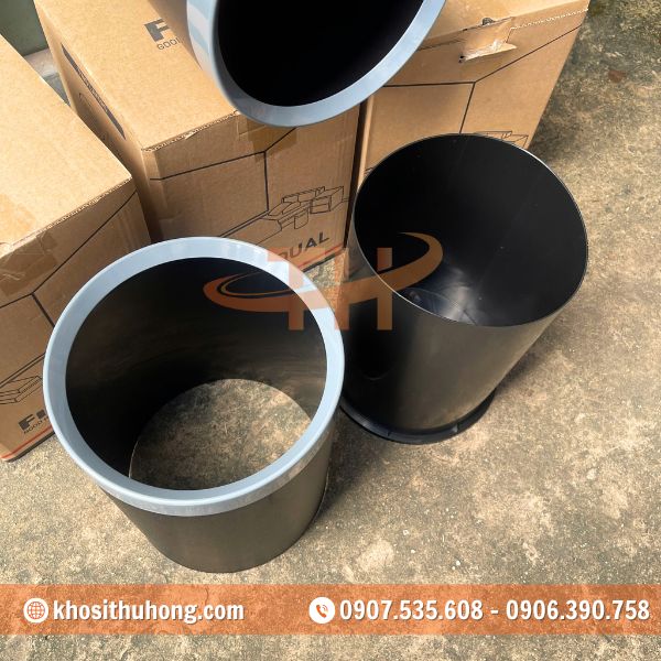 Thùng rác nhựa 2 lớp với khả năng giữ vệ sinh và tính thẩm mỹ tốt Thùng rác nhựa 2 lớp với khả năng giữ vệ sinh và tính thẩm mỹ tốt