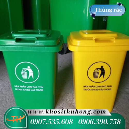 Sản phẩm thùng rác nhựa chất lượng