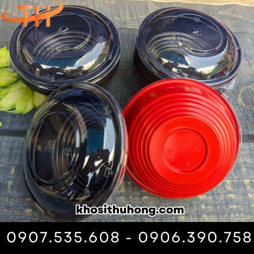 Tô nhựa đựng mì trộn