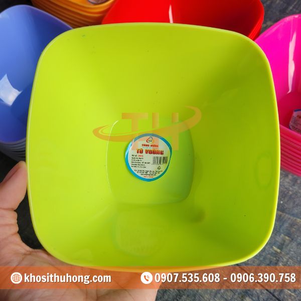 Tô được làm từ nhựa PP - chịu nhiệt và chịu lực tốt Tô được làm từ nhựa PP - chịu nhiệt và chịu lực tốt