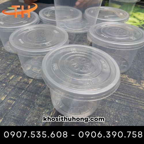 Tô nhựa 400ml đựng súp