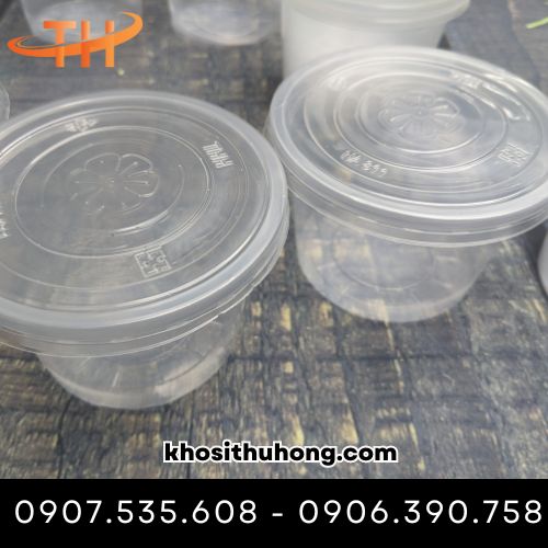 Tô nhựa đựng súp cua