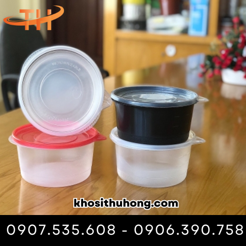 Tô nhựa đựng súp, cháo dinh dưỡng