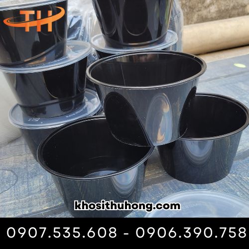 Tô nhựa nhiều dung tích khác nhau