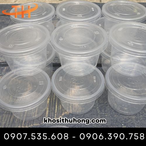 Tô nhựa có nắp chống tràn đổ