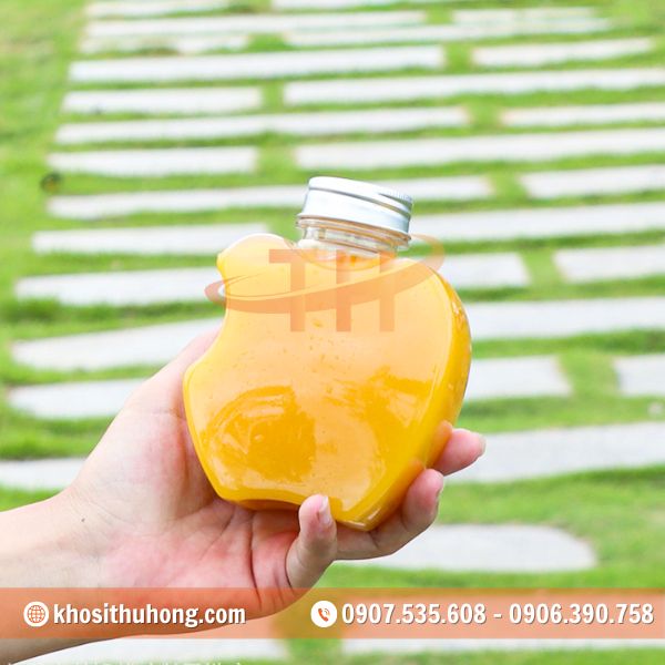 Ứng dụng thực tế của chai nhựa PET hình táo Ứng dụng thực tế của chai nhựa PET hình táo