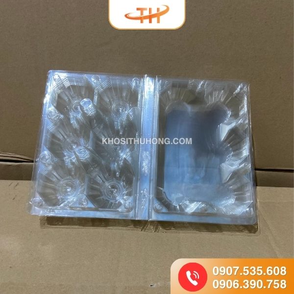 Vỉ đựng trứng gà vịt 6 quả có thể xếp chồng lên nhau Vỉ đựng trứng gà vịt 6 quả có thể xếp chồng lên nhau