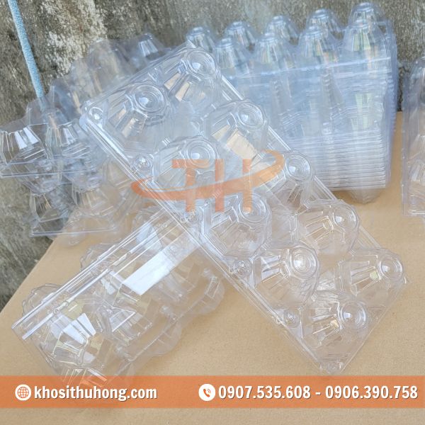 Vỉ được thiết kế theo dạng hộp gồm 10 ngăn Vỉ được thiết kế theo dạng hộp gồm 10 ngăn