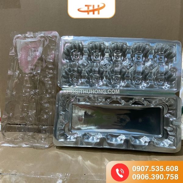Vỉ đựng trứng gà vịt 10 quả ghim bấm Vỉ đựng trứng gà vịt 10 quả ghim bấm