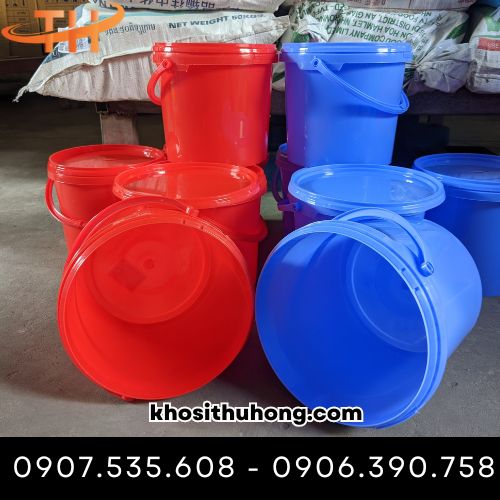Xô nhựa có quai