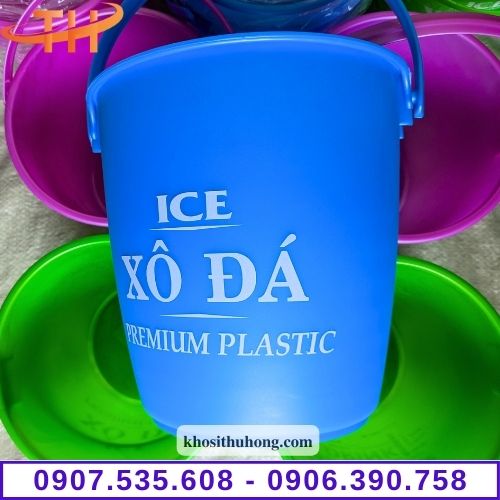 Xô nhựa đựng đá giá rẻ