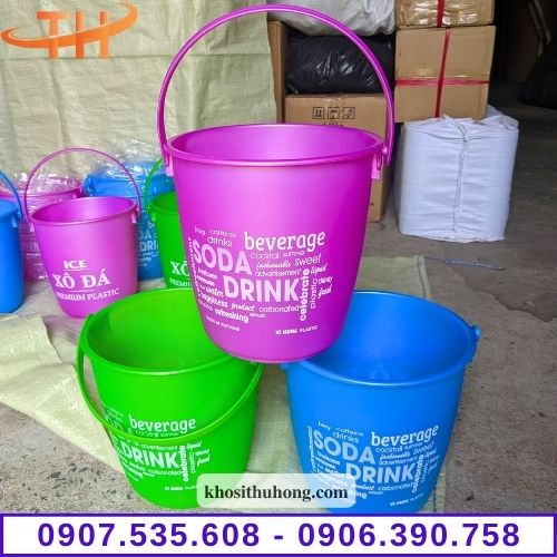 Xô nhựa đựng đá giá sỉ