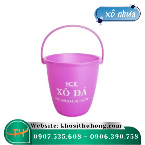 Xô đá nhựa ướp bia (đựng đá)