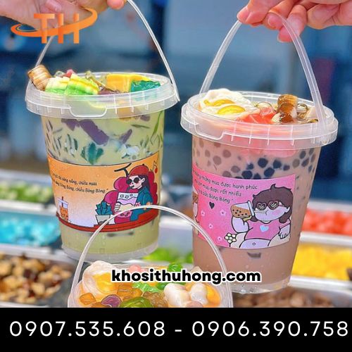 Xô có quai xách tiện lợi