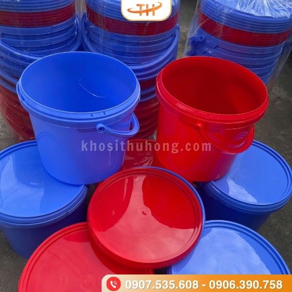 Xô thực phẩm gồm 2 màu nổi bật Xô thực phẩm gồm 2 màu nổi bật