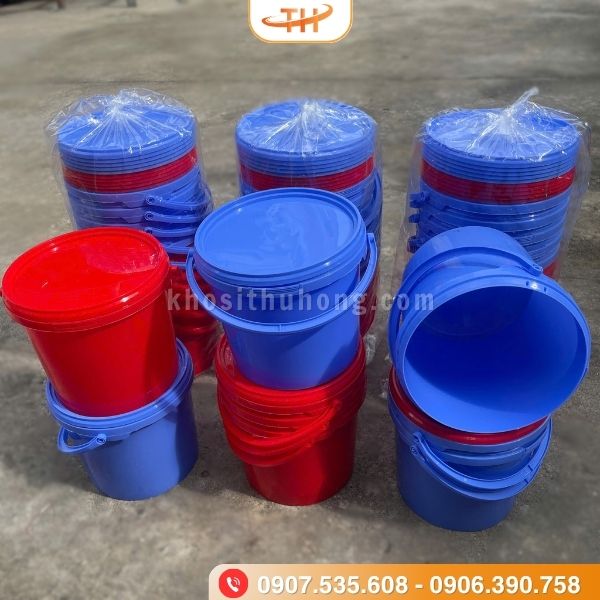 Xô thực phẩm 5L không chứa BPA độc hại Xô thực phẩm 5L không chứa BPA độc hại