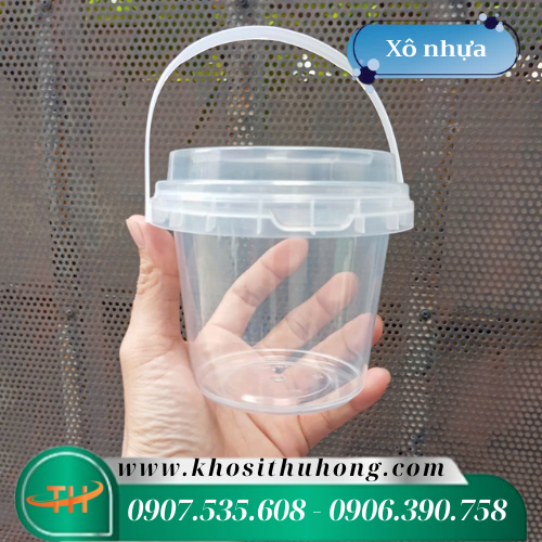 Sỉ lẻ các loại xô nhựa trà sữa