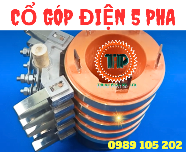 Bán cổ góp điện 5 pha cao cấp Bán cổ góp điện 5 pha cao cấp