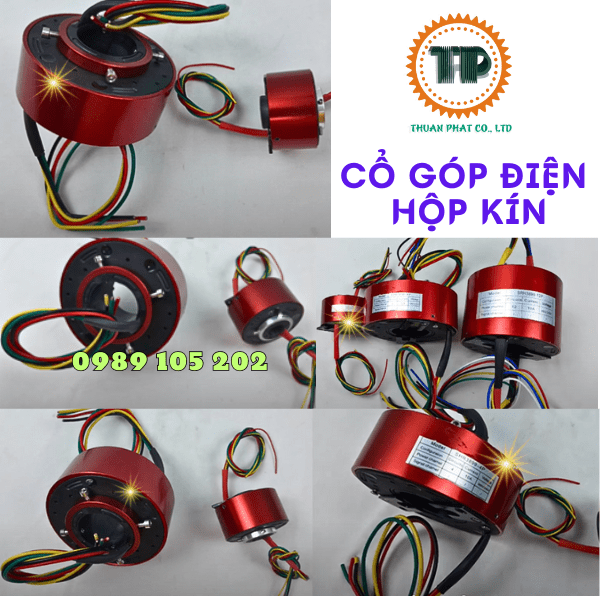 Cấu tạo cổ góp điện hộp kín Cấu tạo cổ góp điện hộp kín