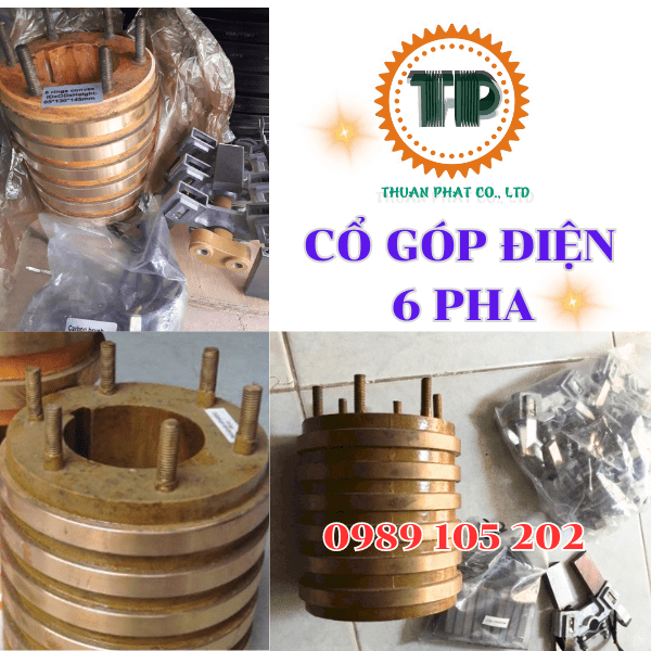 Cổ góp điện 6 pha: Linh kiện quan trọng trong công nghiệp Cổ góp điện 6 pha: Linh kiện quan trọng trong công nghiệp