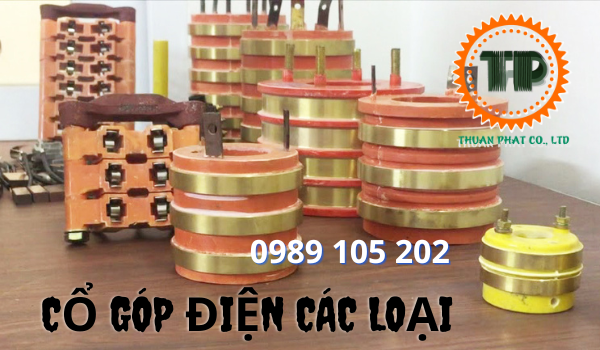 Cổ góp điện 6 pha Cổ góp điện 6 pha