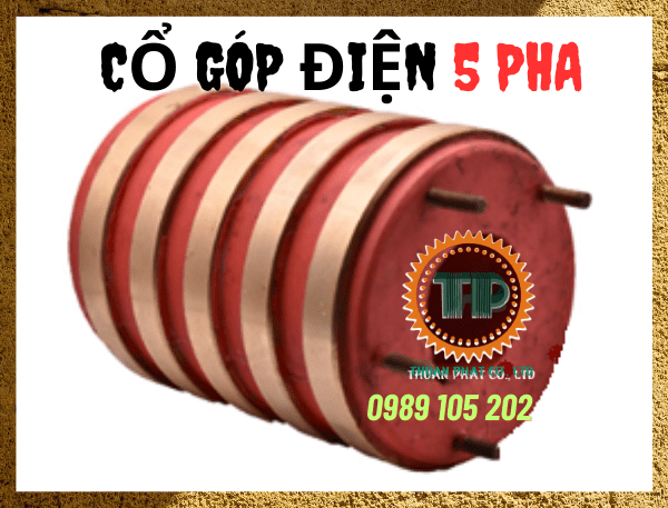 Cổ góp điện 5 pha Cổ góp điện 5 pha