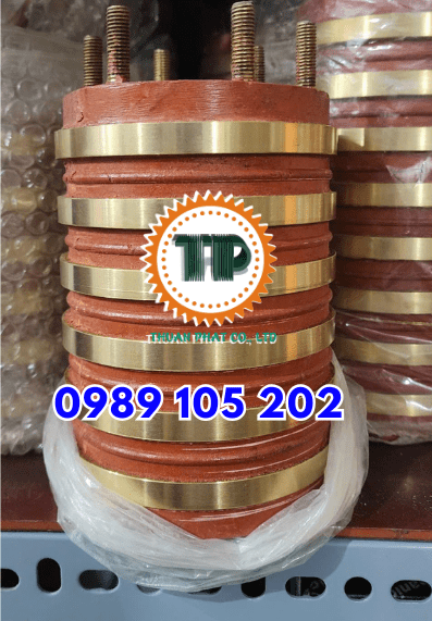 Cổ góp điện 6 vành trục 65mm Cổ góp điện 6 vành trục 65mm