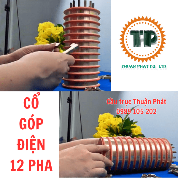 Bộ cổ góp điện 12 vành đồng gồm những gì? Bộ cổ góp điện 12 vành đồng gồm những gì?