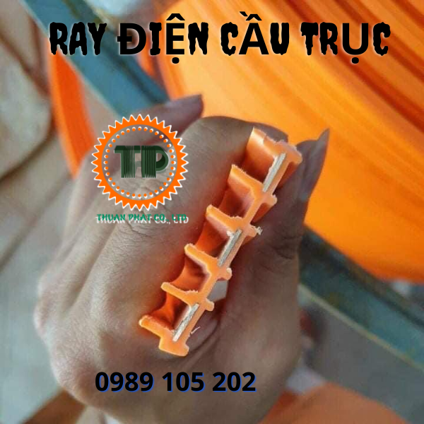Ray điện cầu trục 3P50A Ray điện cầu trục 3P50A