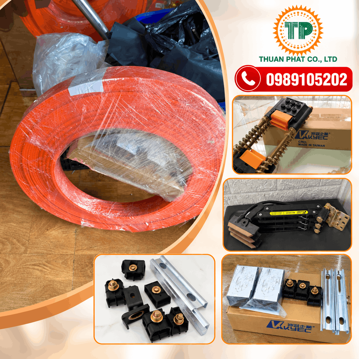 Ray điện an toàn 3P 50A – Giải pháp cấp điện cho cầu trục Ray điện an toàn 3P 50A – Giải pháp cấp điện cho cầu trục