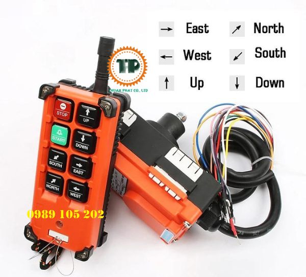 Bộ điều khiển từ xa cầu trục Telecrane F21-E1B Bộ điều khiển từ xa cầu trục Telecrane F21-E1B